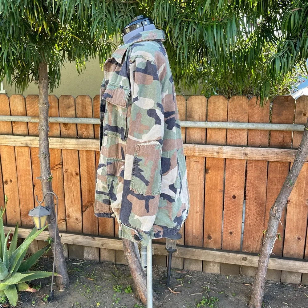 Lucky Brand Camo Oversized Jacket M - Image 2