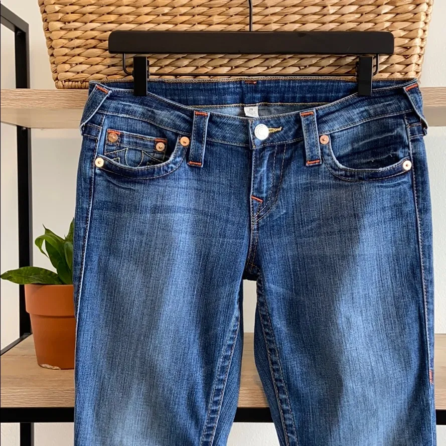 True Religion Mid-Rise Section "Skinny" Jeans, 29 - Image 2