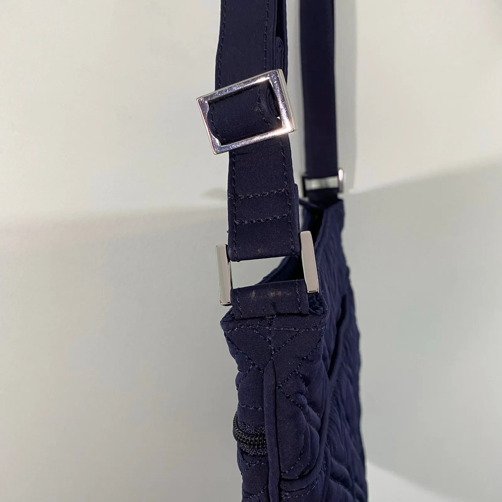 Vera Bradley Navy Quilted Crossbody Bag - Image 5