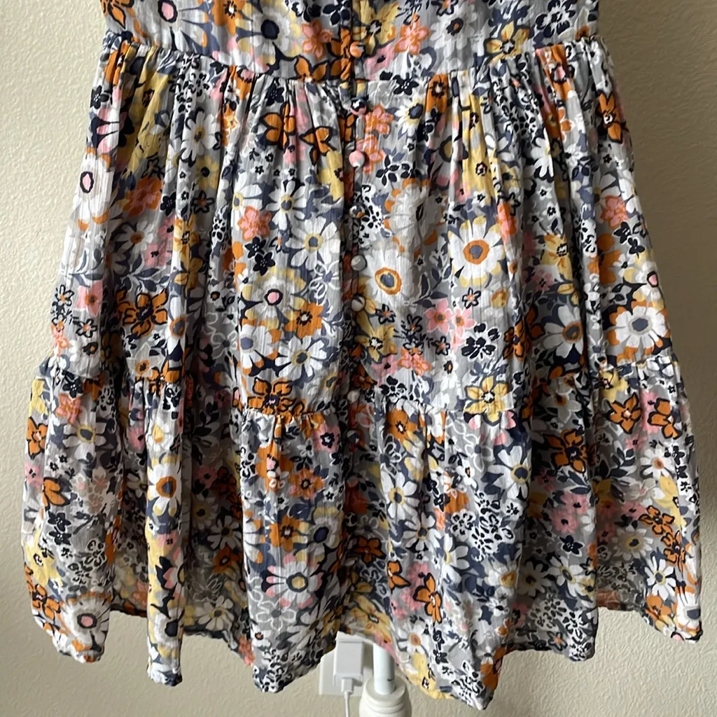 American Eagle - Floral‎ Button-Front Mini Dress - Image 6