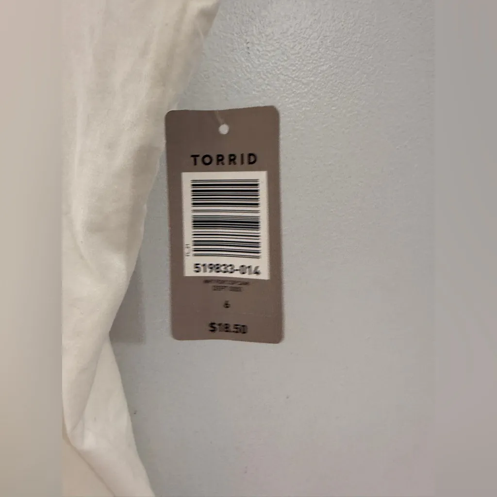 NWT Torrid White Camisole Tank Top Size 6‎ Lot Of 2 - Image 4