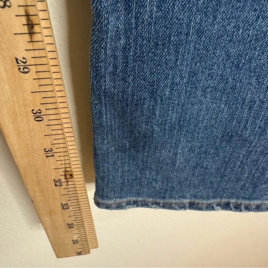 Lucky brand dungarees ladies sweet n low long length denim jeans size 2 26 cute - Image 7