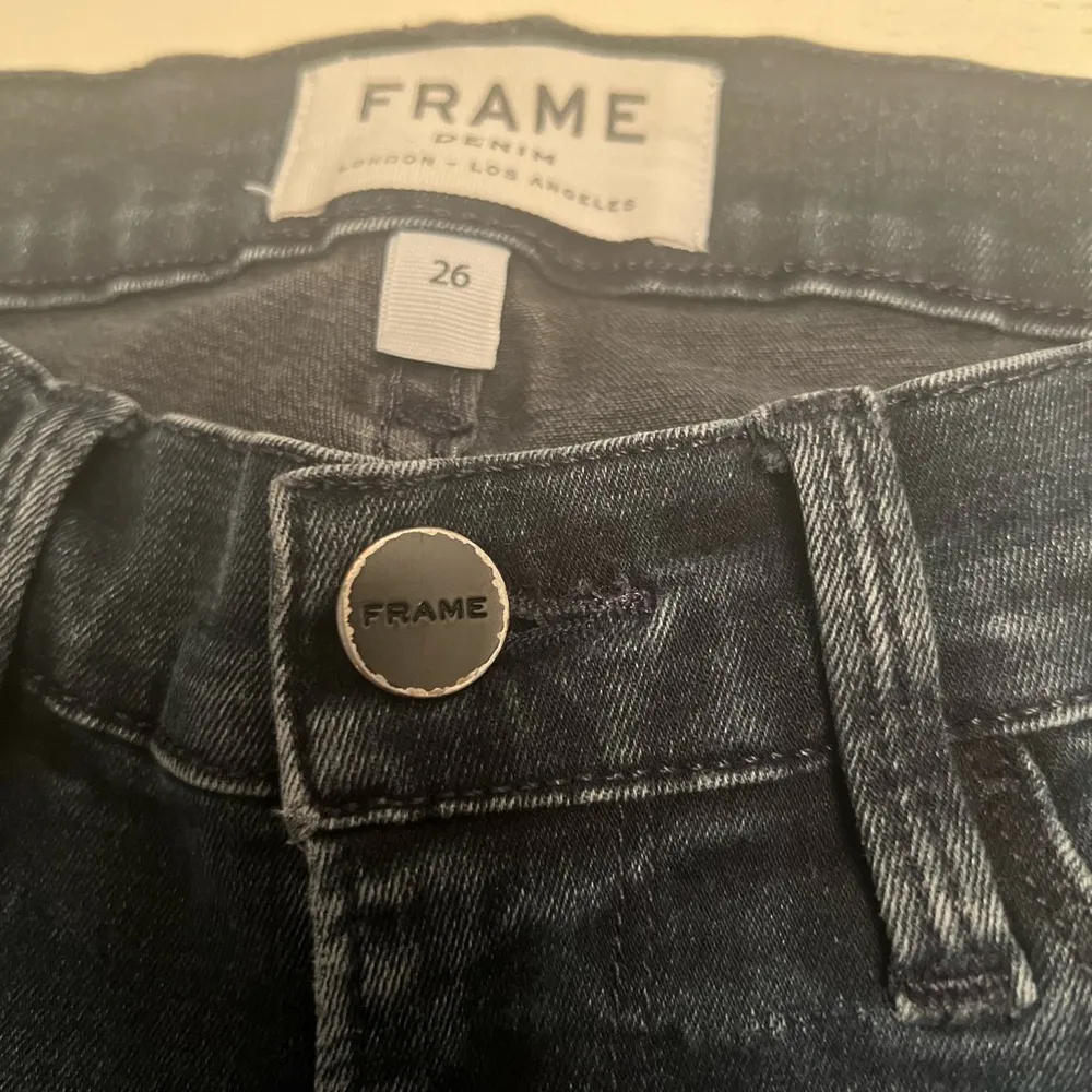 Frame Le Skinny De‎ Jeanne Jeans Women’s 26 Dark Blue Stretch Denim - Image 3