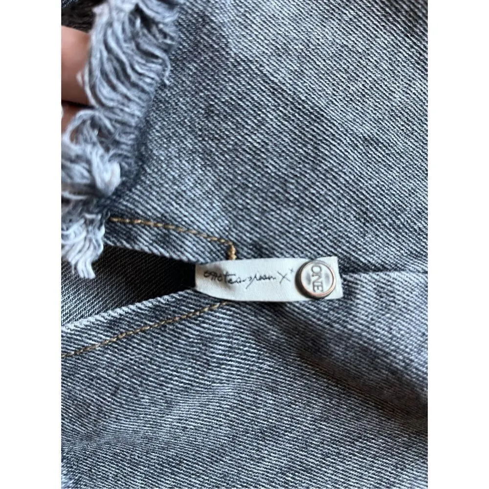 One Teaspoon High Waist Dark Gray 2020 Mini Skirt‎ - Image 5