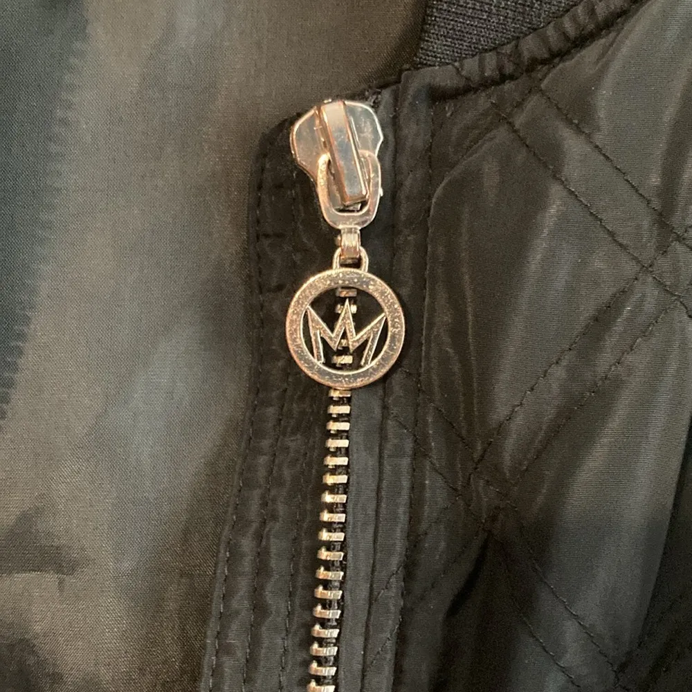 Nicki Minaj Women’s Size XL Baseball Lightweight  Black Quilted Jacket - Image 3