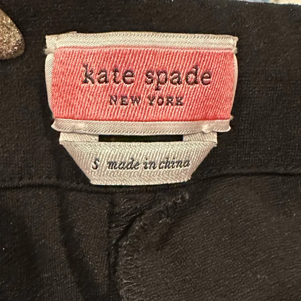 PONTE BLACK PULLON HIGH RISE WAIST PANTS S - Image 6