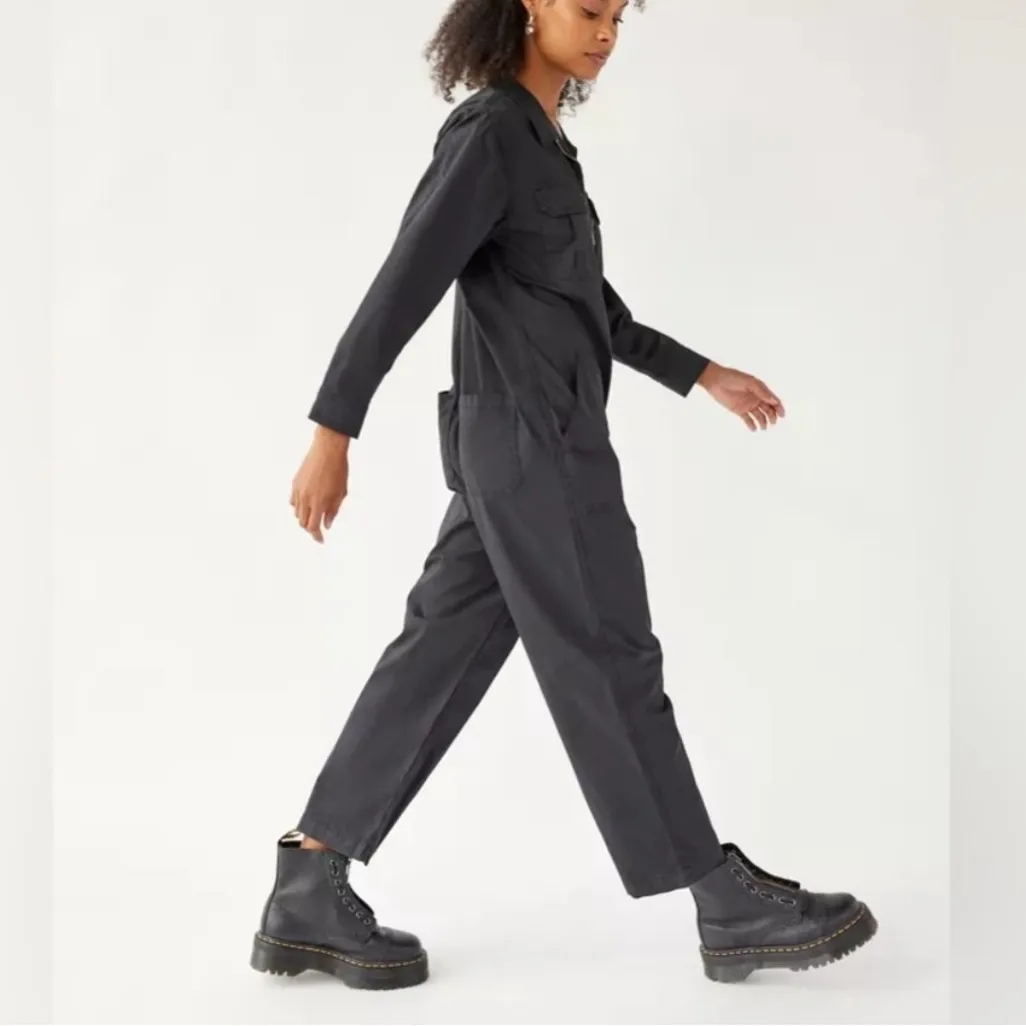 Pistola Olivia Long Sleeve Relaxed Jumpsuit Fade to Black‎ Size XS - Image 2