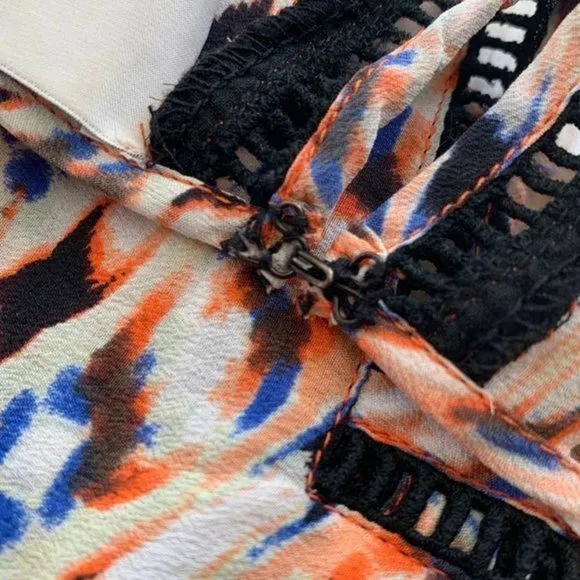 𝅺Greylin Geometric Printed Chiffon Tank Size XS‎ - Image 7