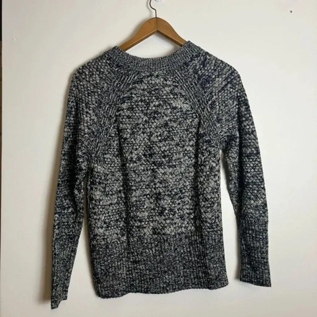 Universal Thread Navy Blue/Gray Marled NWT Pullover Knit Sweater - Image 6