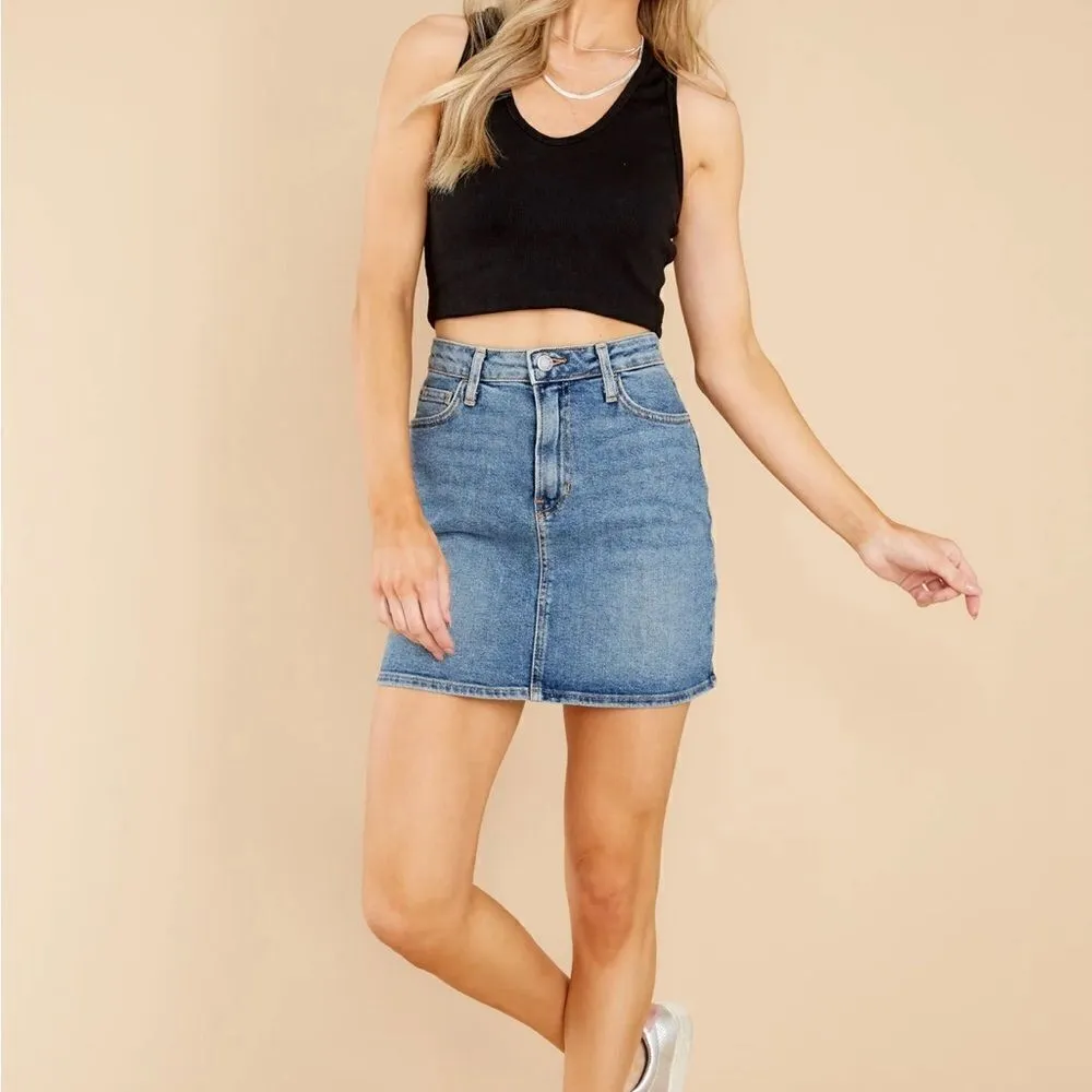 ‎Racerback Cropped Tank Top Black Size M - Image 12