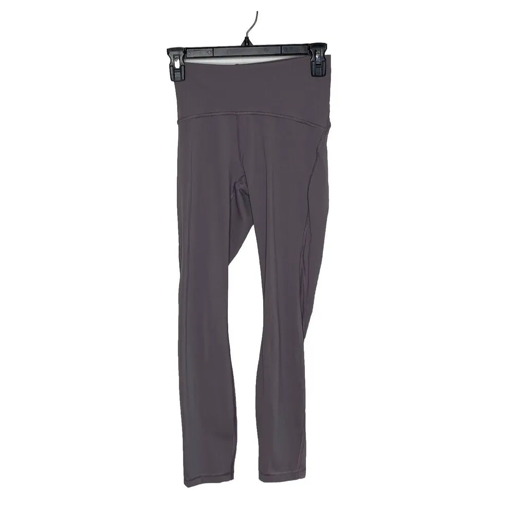 Lululemon Train Times 7/8 Pant Dusty Dawn size 4 Purple Lavender Tight Womens - Image 7