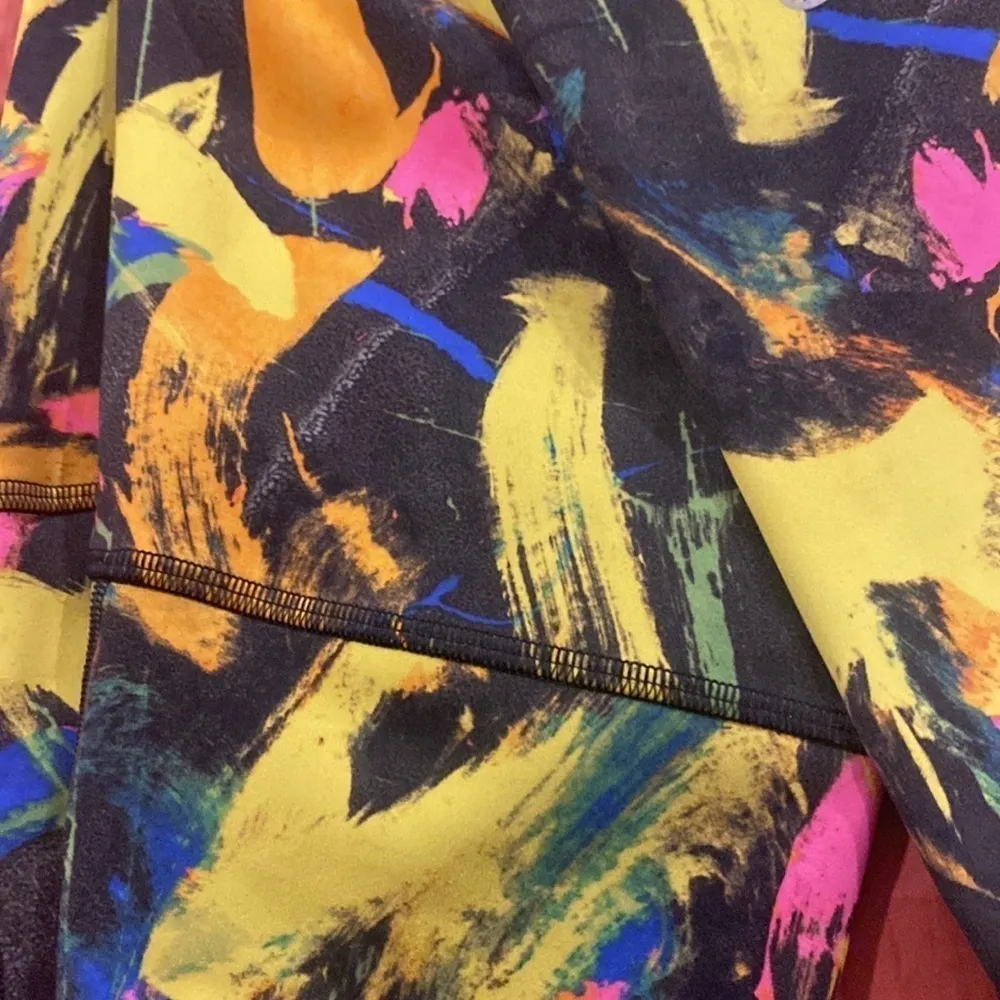 Lululemon Wunder Train High-Rise Tight 25" Undertone Black Multi 8 - Image 9