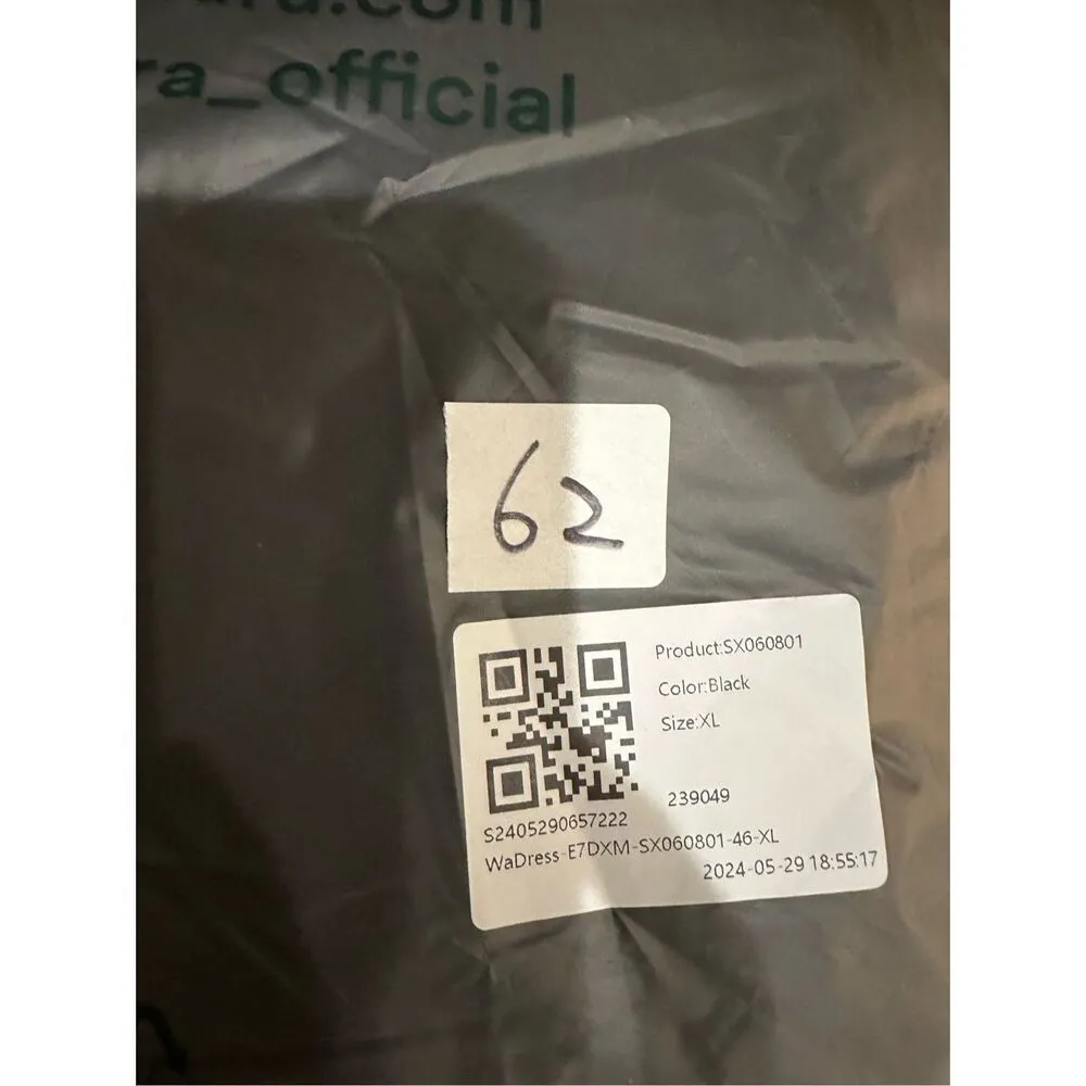 Size XL Halara Softlyzero Plush Backless Adjustable Strap 2-in-1 Pocket Mini Sli - Image 7