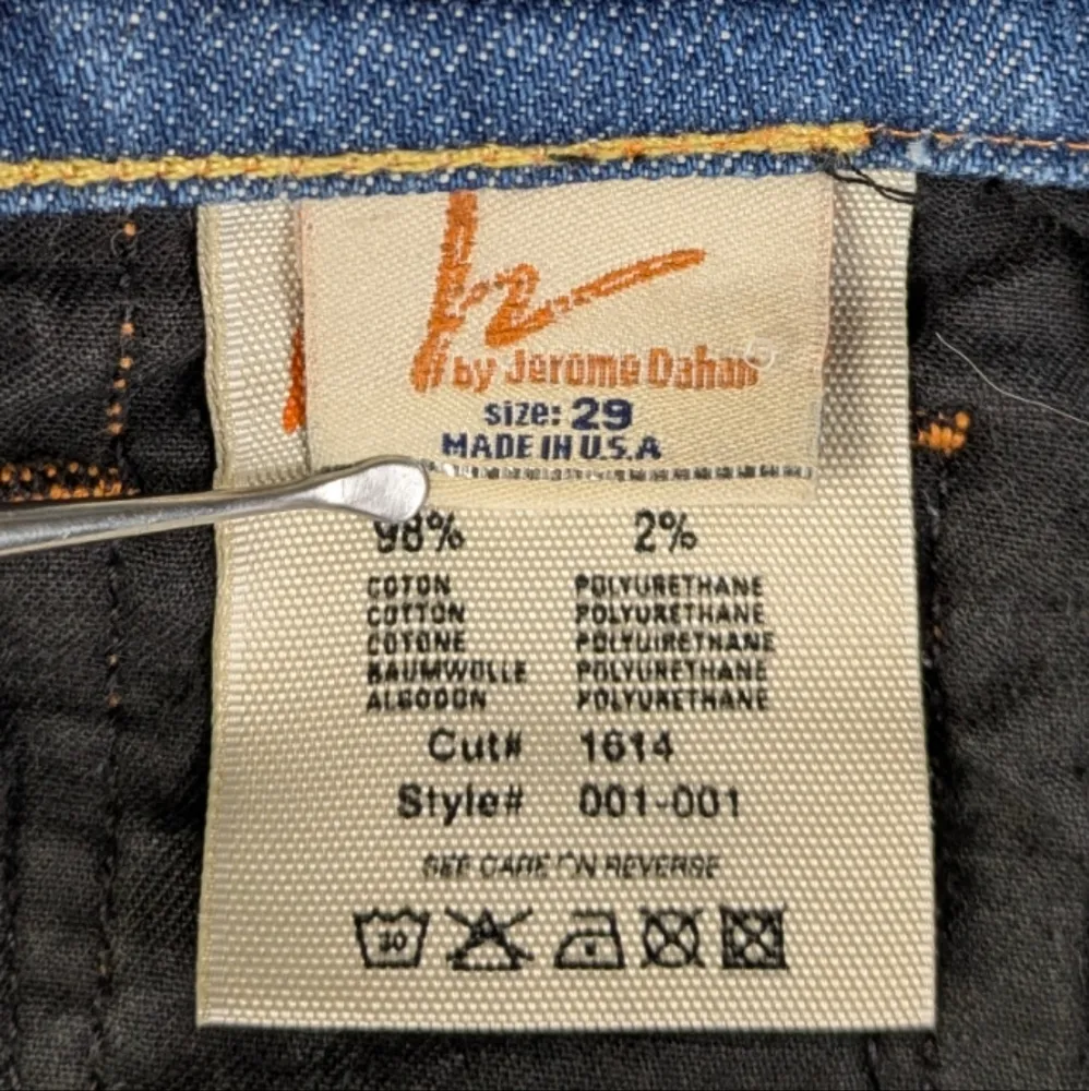 Citizens of Humanity Kelly Low Waist Boot GUC $228 Size 29     J1497 - Image 7