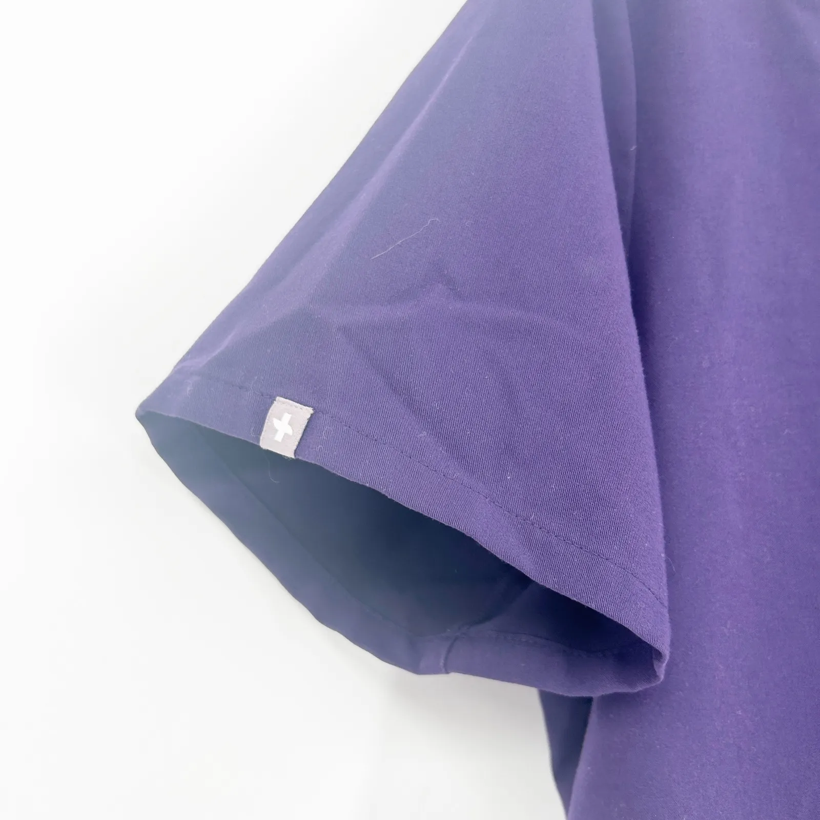 FIGS Womens Catarina Technical Collection V Neck Scrub Top Size XL Purple - Image 2