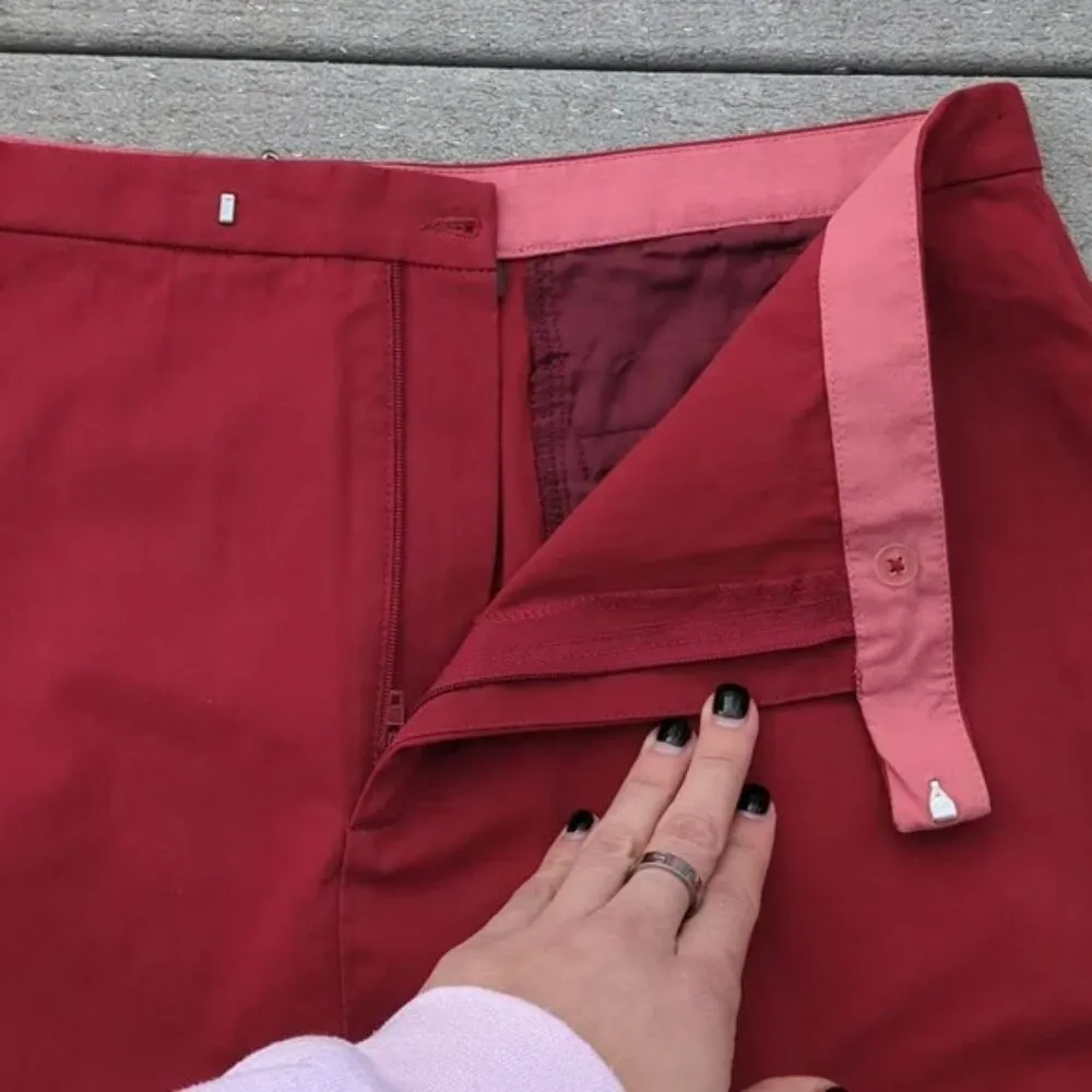 Banana Republic Stretch Pencil Skirt | Banana Republic Red Pencil Skirt Size 10 - Image 2