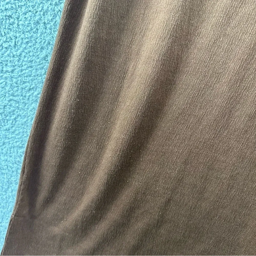 Matilda Jane Alice Textured Wide Leg‎ Pull On Pants Brown Women's Small x 20.5 - Image 7