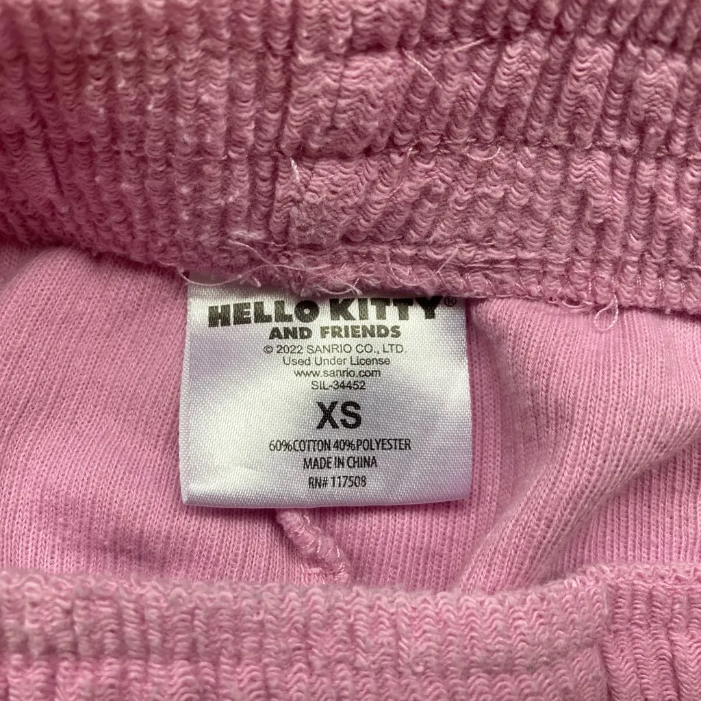 Hello Kitty soft ribbed terry cloth shorts XS - Image 4