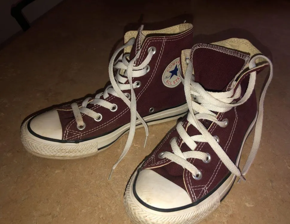 Converse Maroon High Top - Image 2