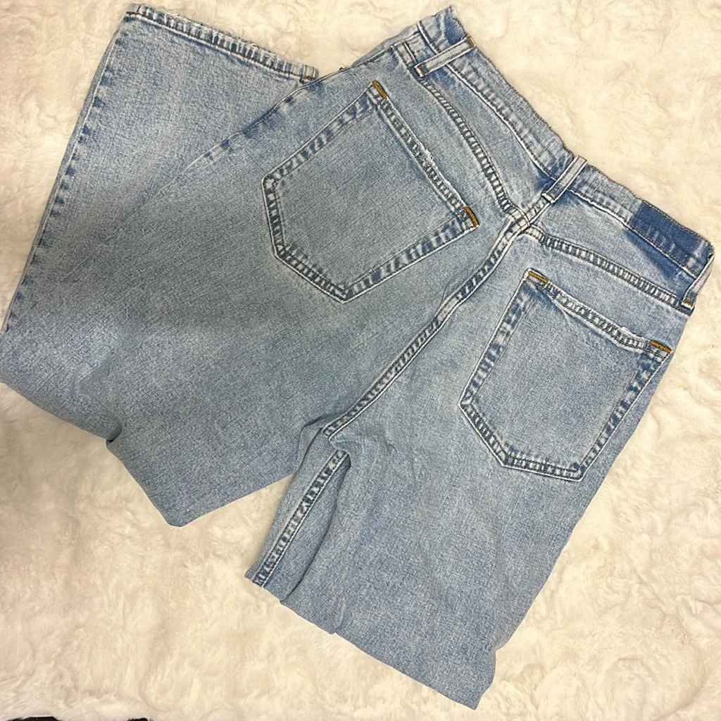 Abercrombie & Fitch Ultra high rise ankle straight jean - Image 4