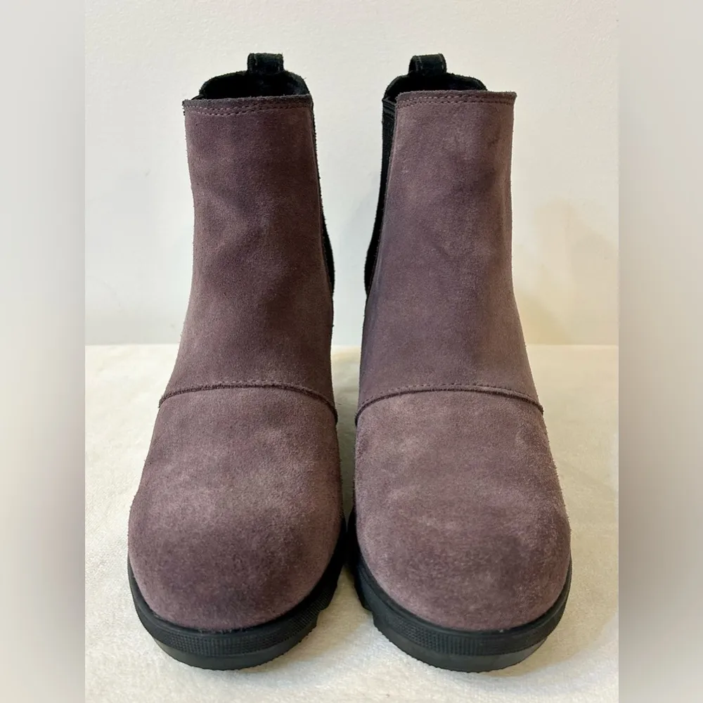 SOREL Women’s Joan of Arctic™️ Wedge II Chelsea Boot Purple Sage Size 7 - Image 3