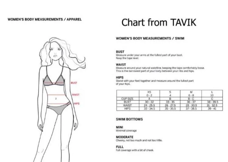 TAVIK  Terrace Floral Bikini Bottom LARGE - Image 8