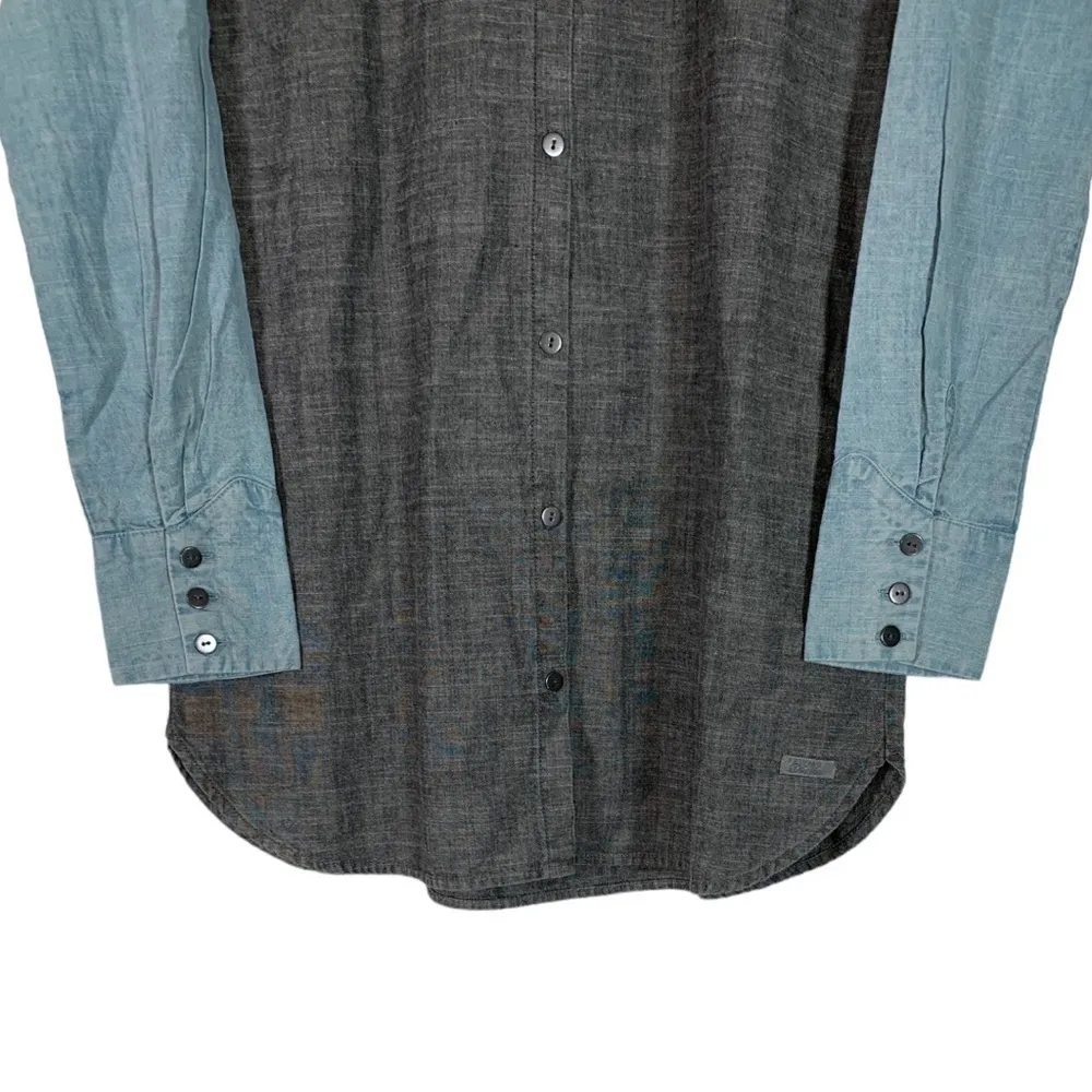 Diesel Fiftyfive DSL Sutcliffe Western Button Down Shirt Size Small NWT - Image 4