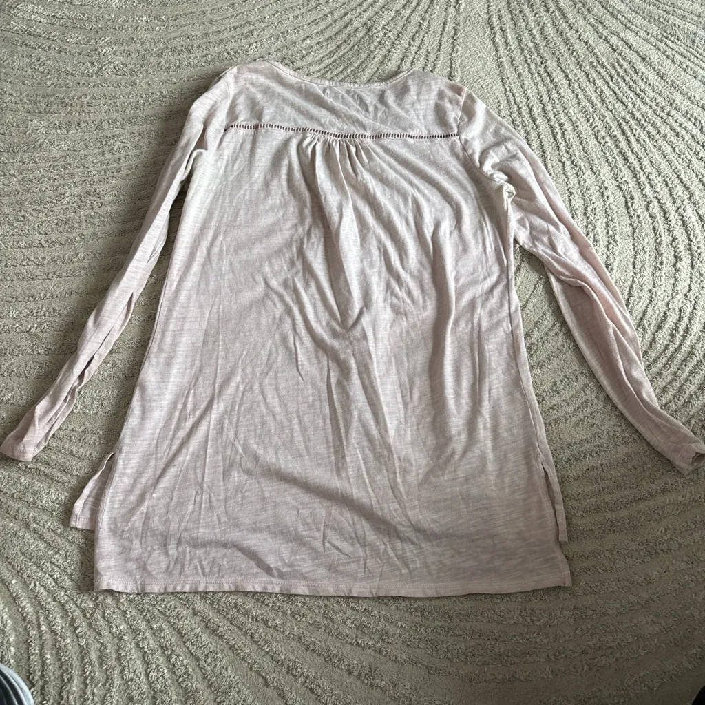 Liz Lange  Soft Pink Maternity Top - Image 2
