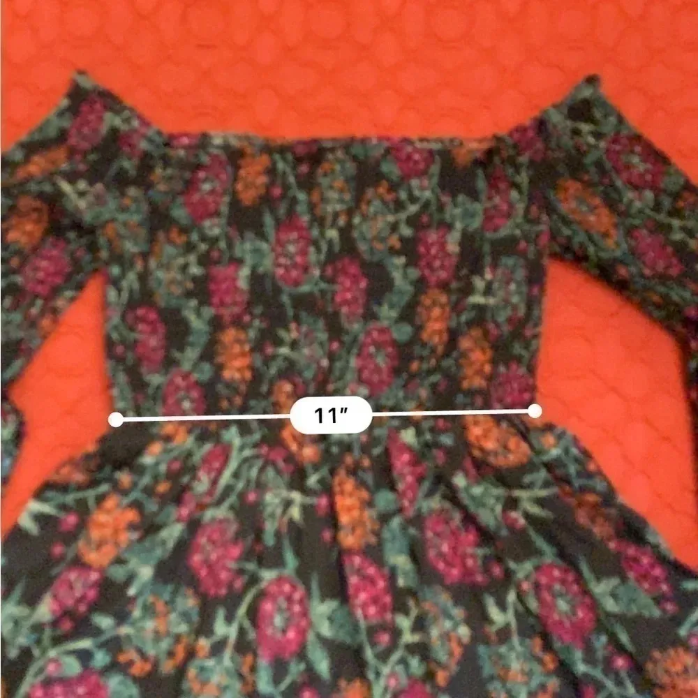 Likely Manning Smocked Off The Shoulder Floral Printed Mini Dress XS. - Image 13