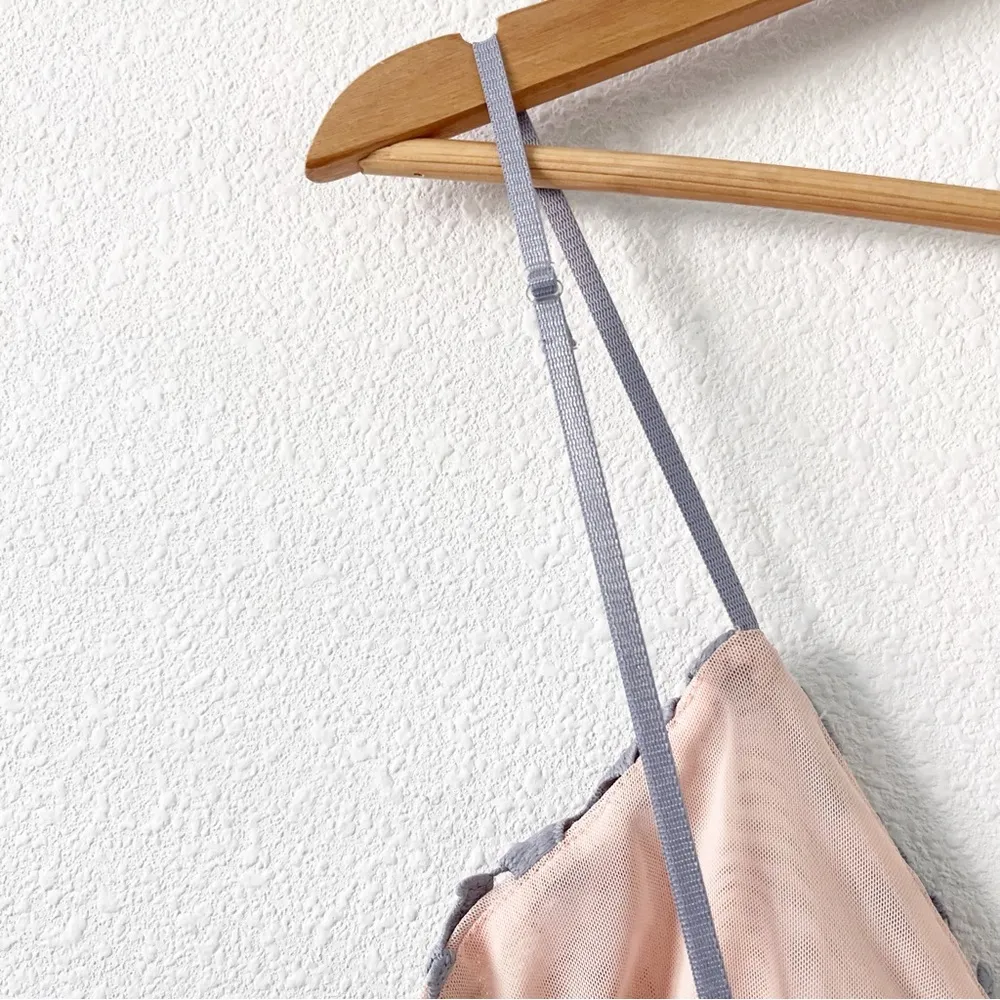 Anthropologie  Tingle Lace Overlay Midi Dress in Lilac - Image 9