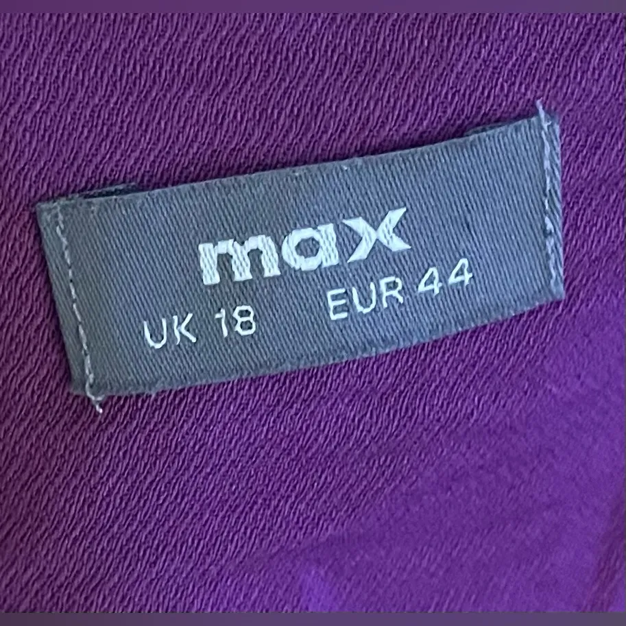 Max Studio- Rich Purple Blazer Size 14 - Image 7