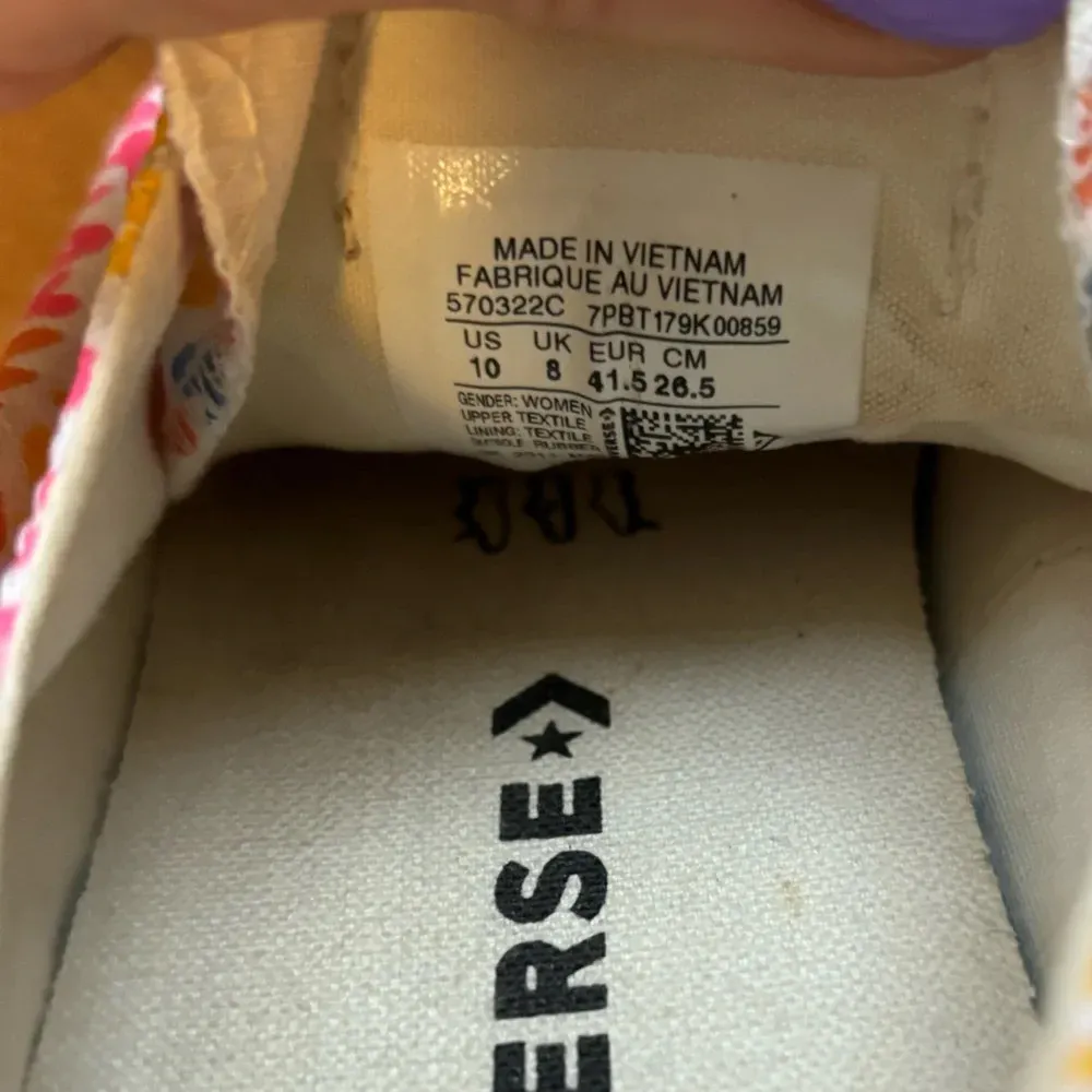 Converse‎ Chuck Taylor All Star Platform “My Story” Sneakers 10 colorful y2k - Image 5