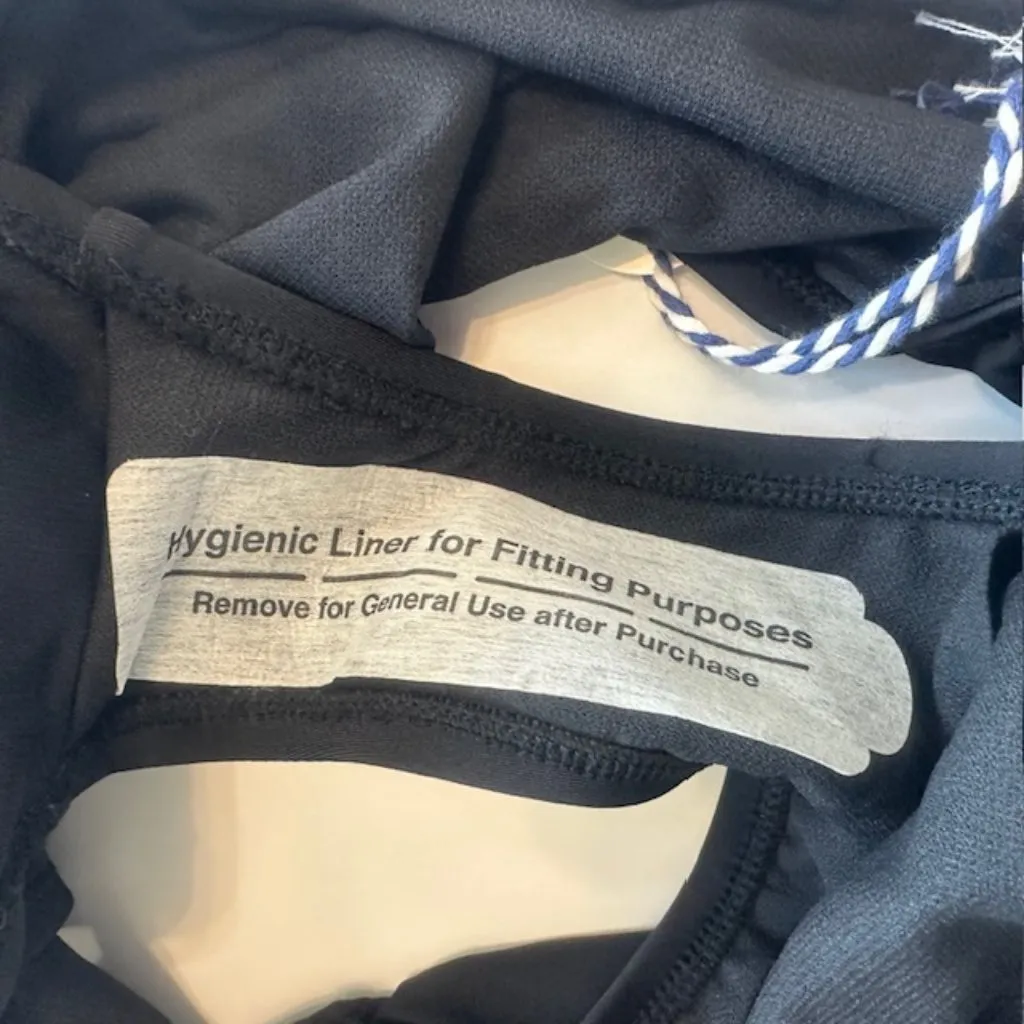 NWT! Sonnet Shores Shirred Front Women's‎ High Waist Bikini Swimsuit Bottom Sz 6 Black - Image 8