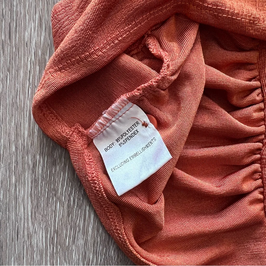 White‎ fox boutique 70’s halter top - Image 5