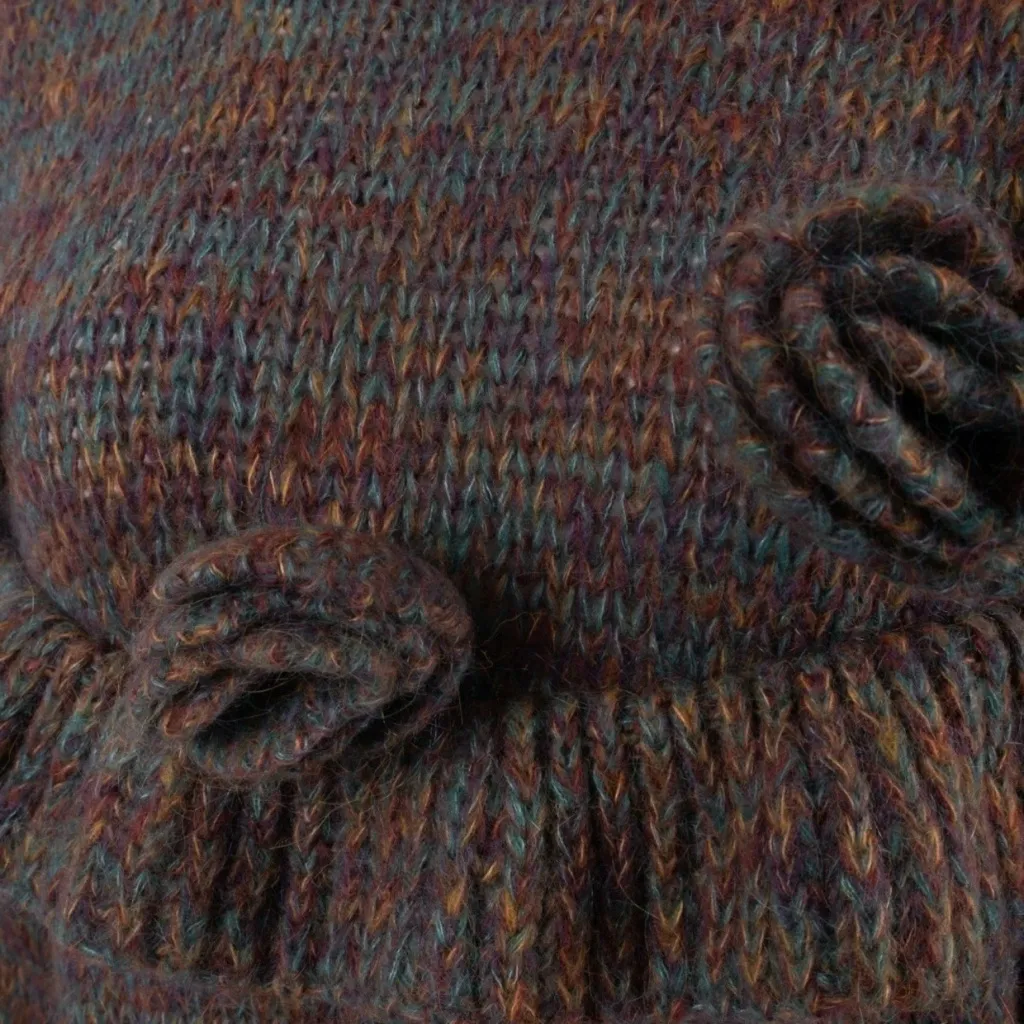 Zara Multicolor Sweater with Ruffle Detail - Image 6