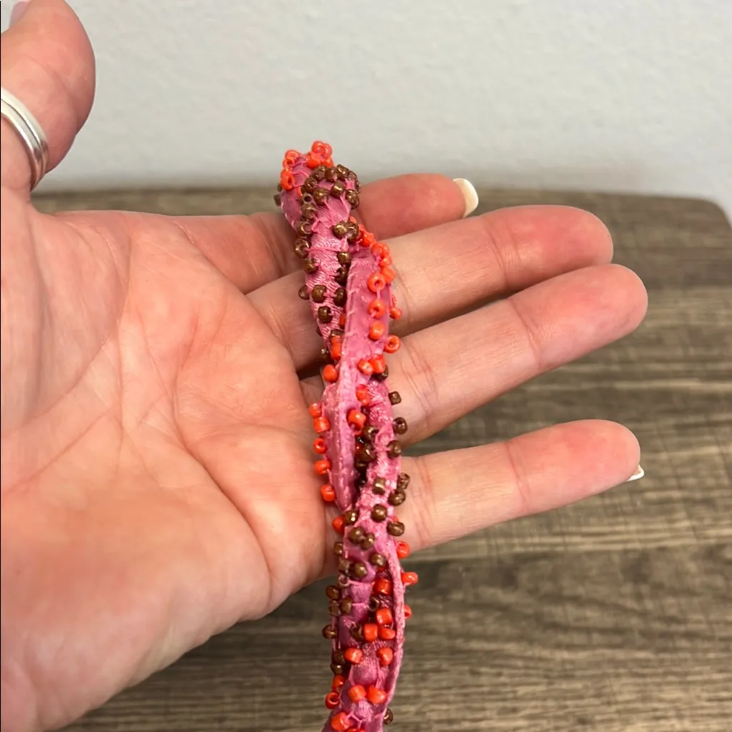 Boho Beaded Bag 🧡💛🤎 Yellow - Image 10