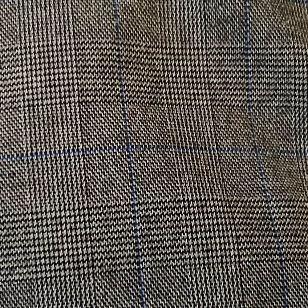 Wide Leg Dress Pants Striped Gray Hook & Eye Size 16 - Image 9