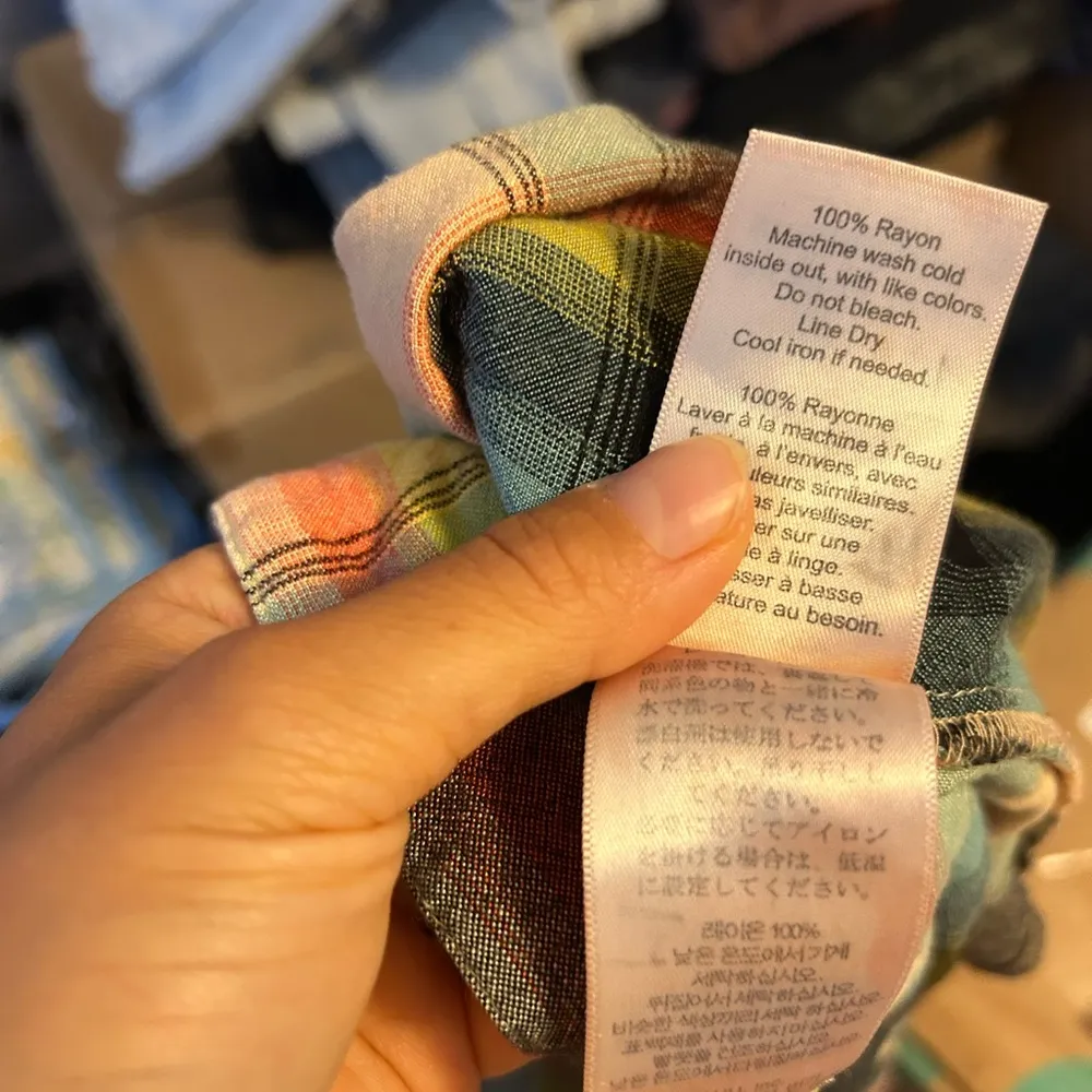 Kavu Sleeveless Plaid Makayla Button-Up Shirt Dress - Image 5