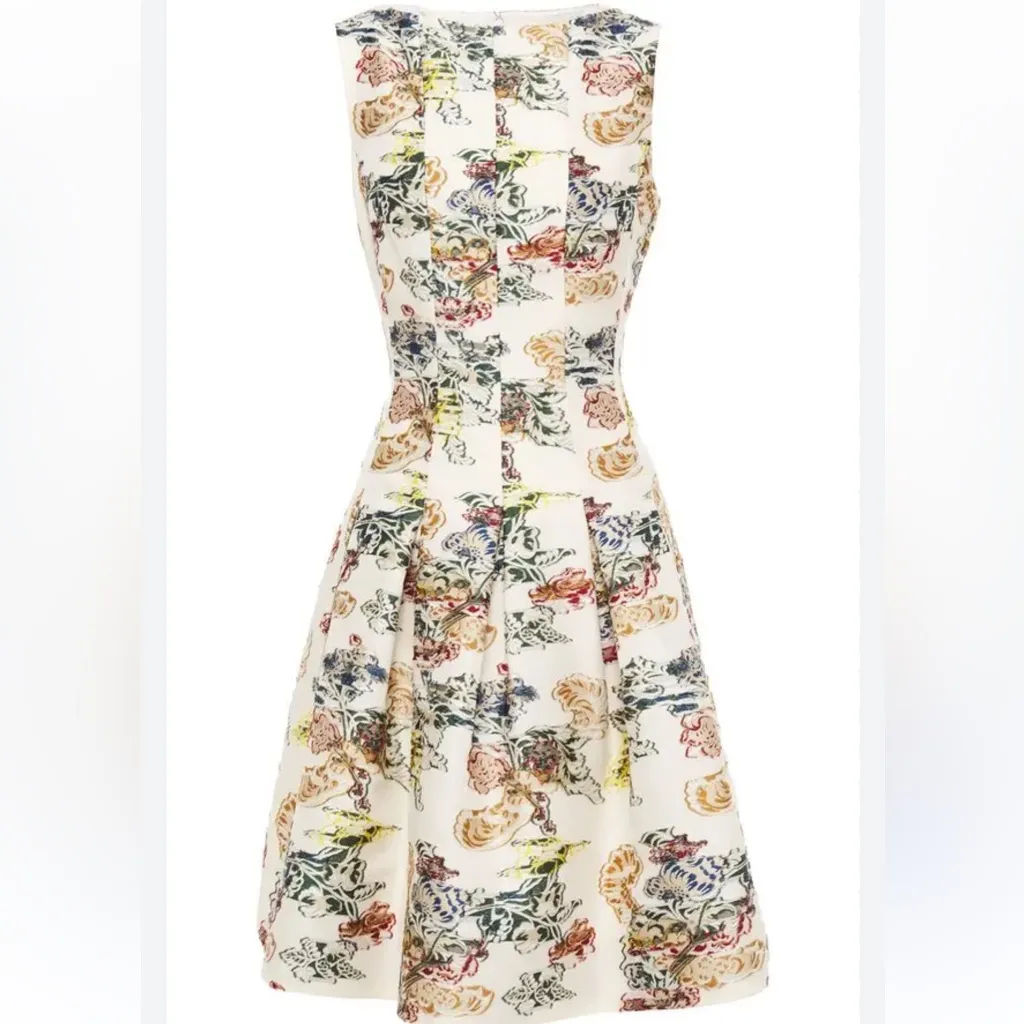 Oscar de la Renta Multicolor A-Line Dress - Image 2