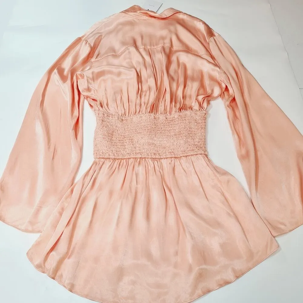 L'Academie Jacquie Dress in Blush Nude XL - Image 13