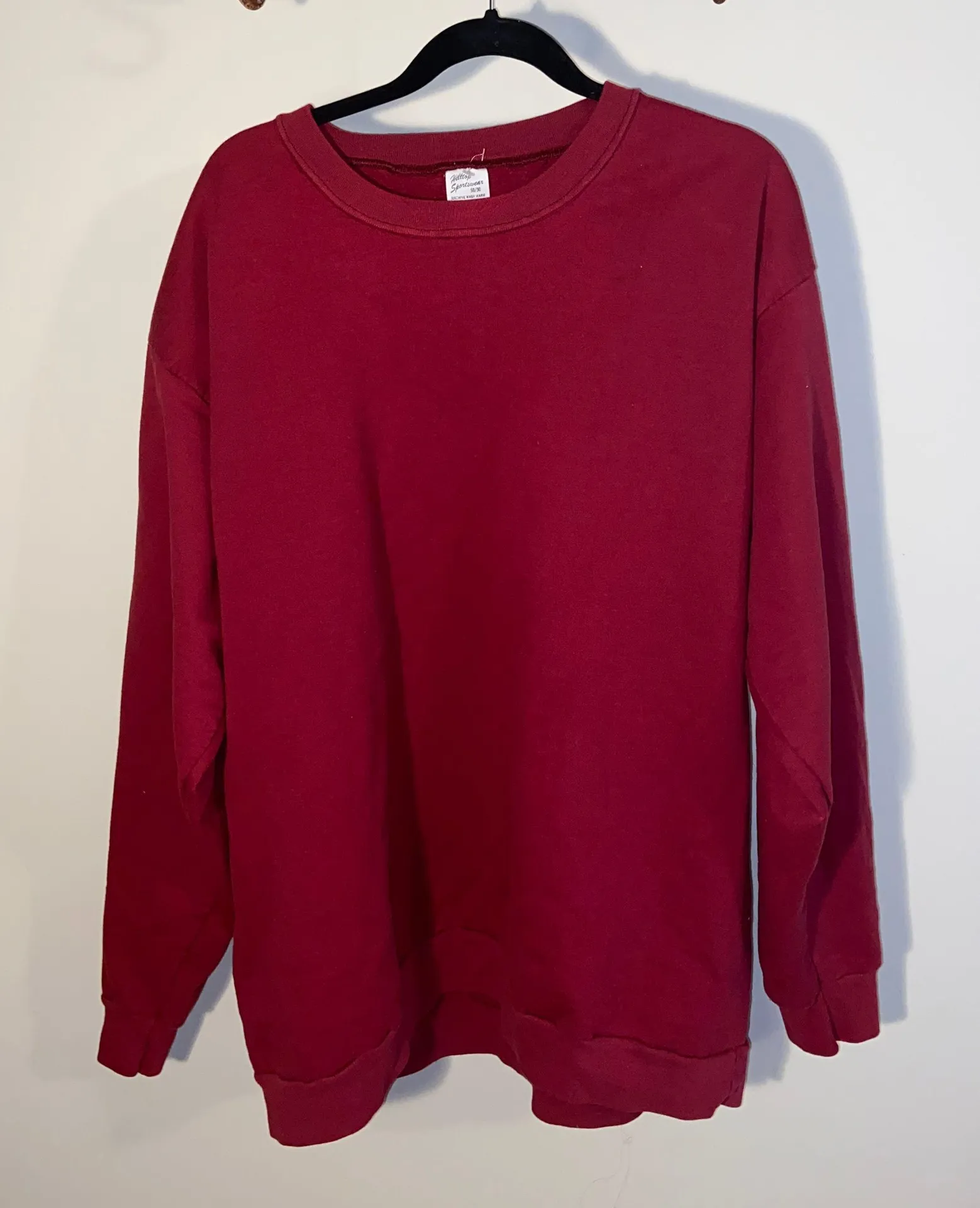 Red Swearshirt Size 3X - Image 2