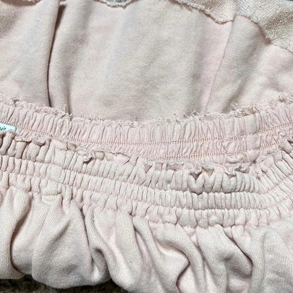 Aerie Pink Weekend Tiered Ruffle Mini Skirt Liquid Crystal Size Large NWT 1192. - Image 7