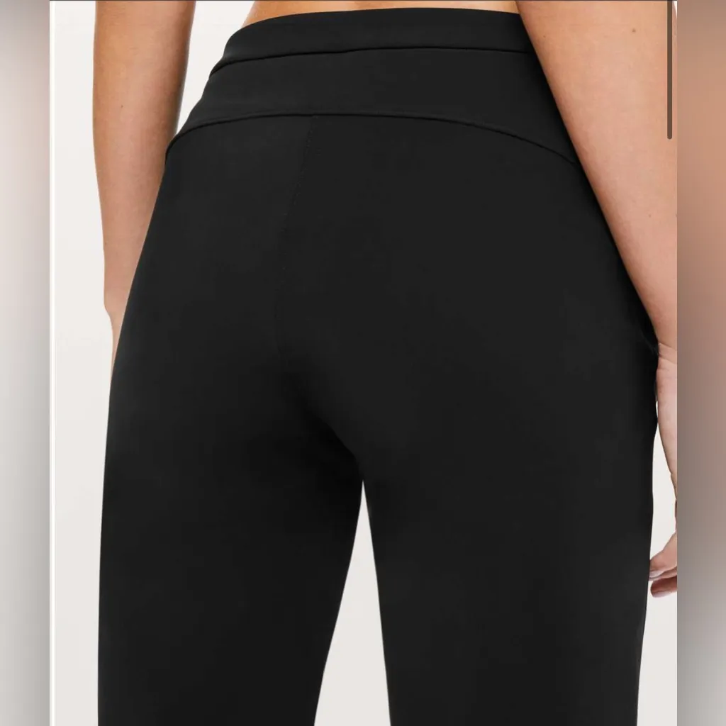 Lululemon On The Move Pant High Rise Black Casual Travel Women's 4 - Image 4