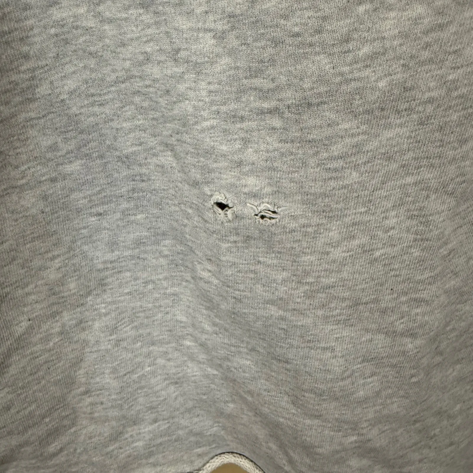 Frank & Eileen Flawed Anna Long Sleeve Capelet Sweatshirt Cotton Gray Size Small - Image 2