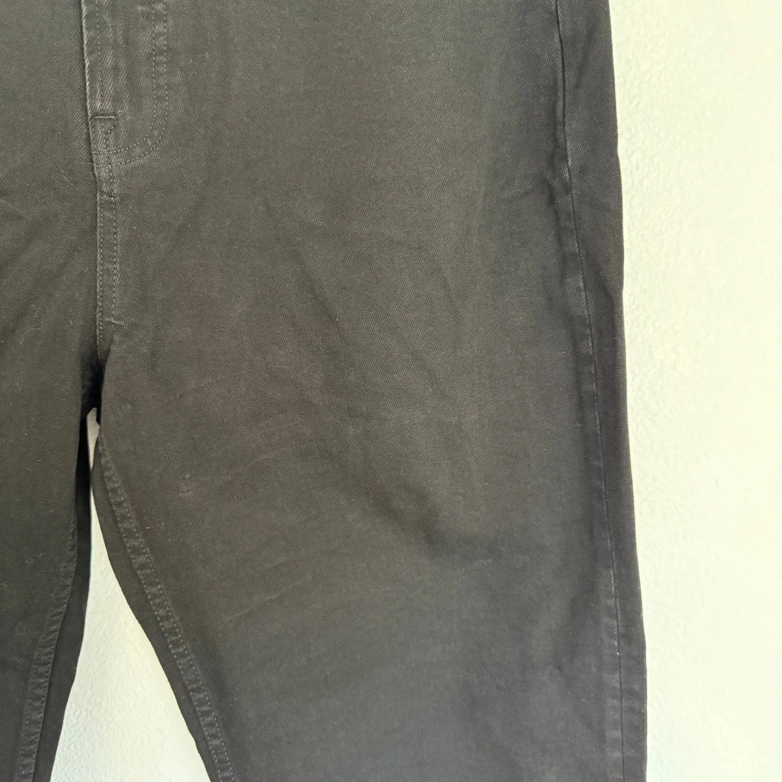 NWT Everlane Sz 32 The Curvy Way High Straight Jean Coal Black Organic Cotton - Image 12