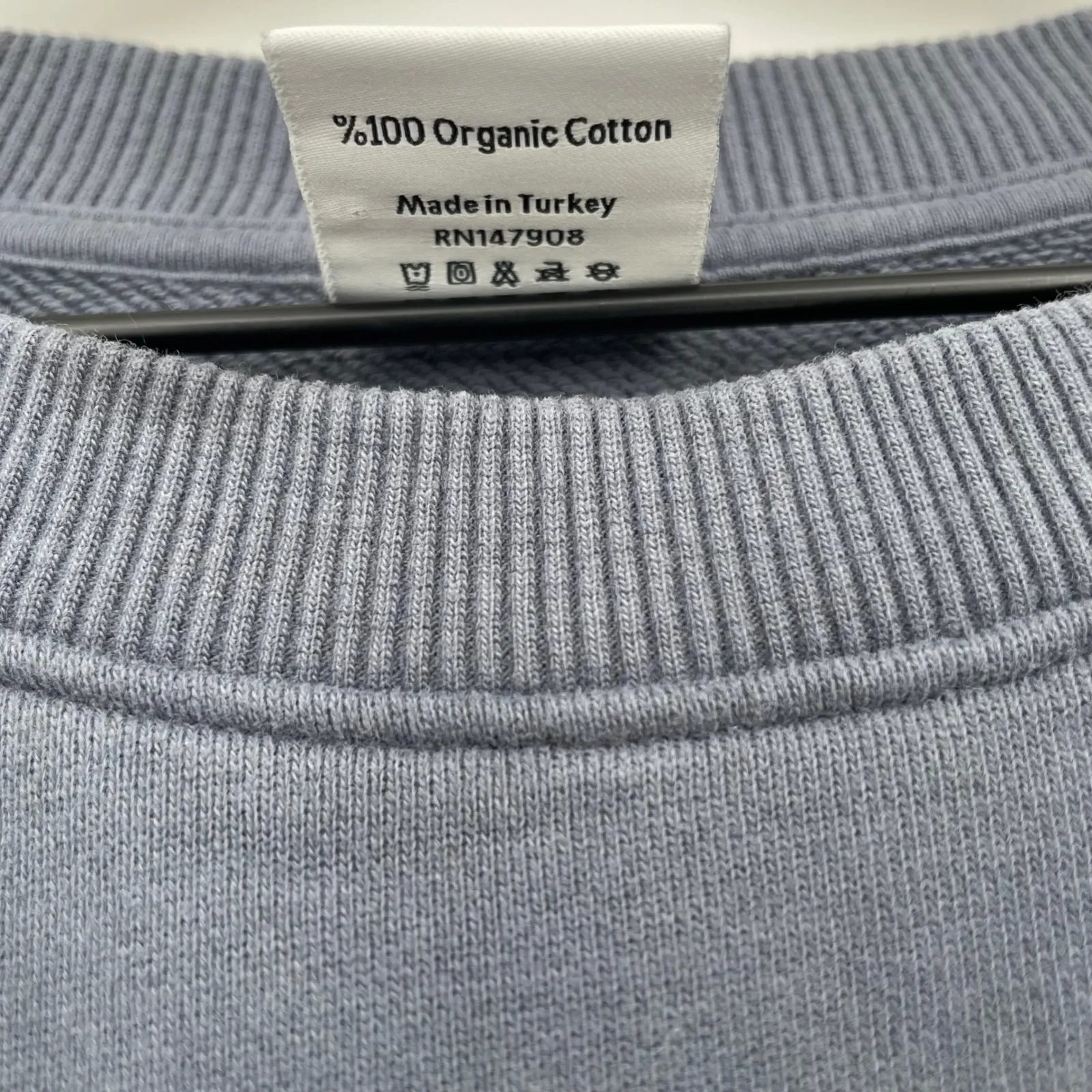 Outdoor Voices Organic Cotton Mushroom Graphic Sweatshirt Size L - Image 4