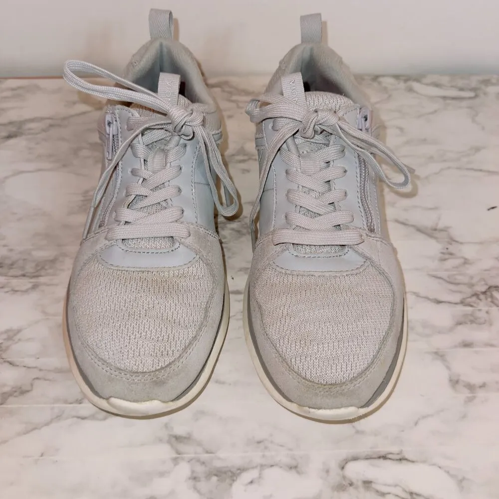 Women's Vionic Athena Vapor Knit Leather Lace Up Comfort Sneaker Shoes size US 8 - Image 3