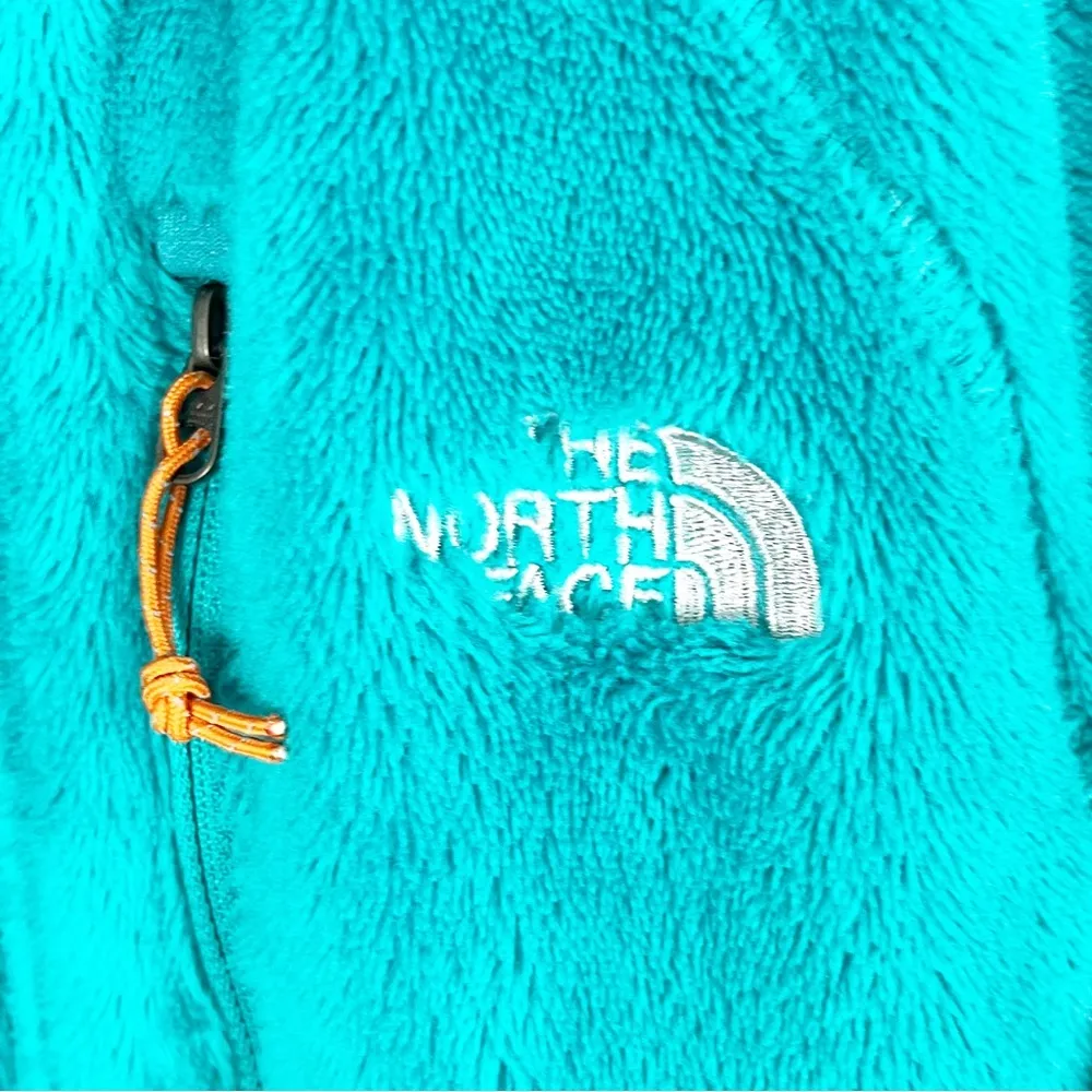 THE NORTH FACE Summit Series Blue Teal Polertec Thermal Pro Fleece Zip Jacket - Image 8