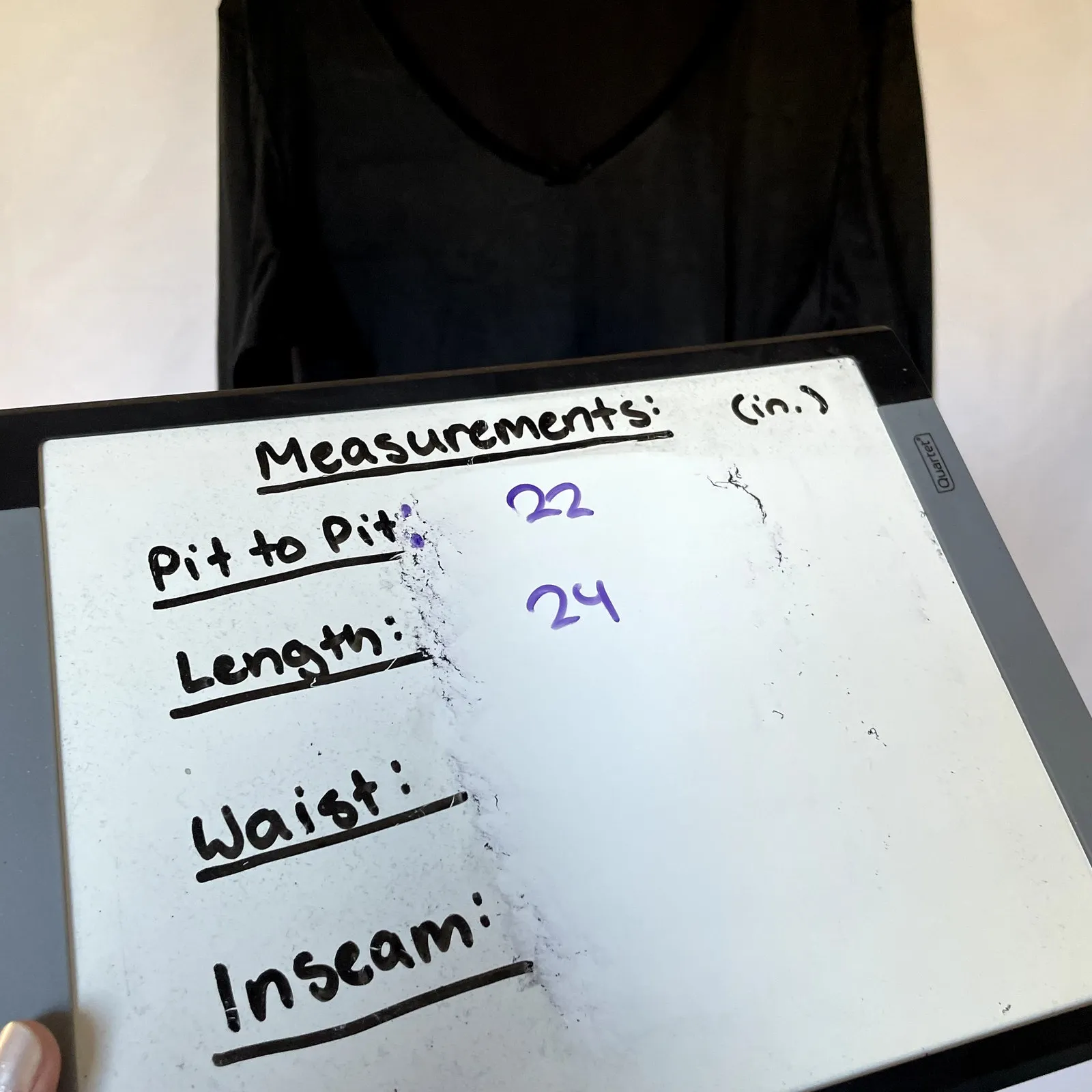 Cuddl Duds black satin style top v-neck rosette lace detail women's size medium - Image 4