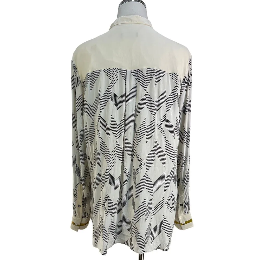 Paul Smith Black Label Button Down Shirt Printed Size 12 - Image 13